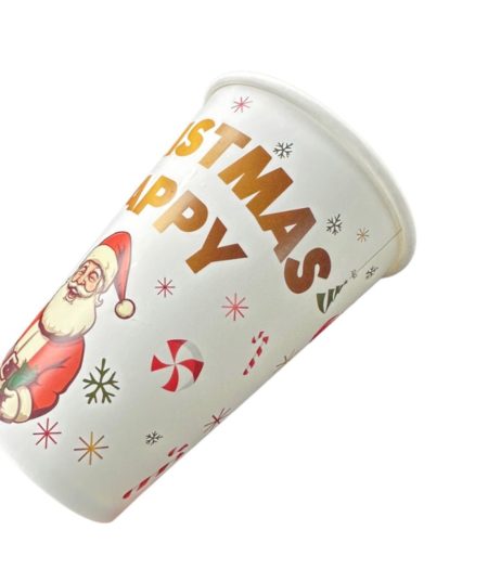 2500 Christmas cups 330 ml in cardboard
