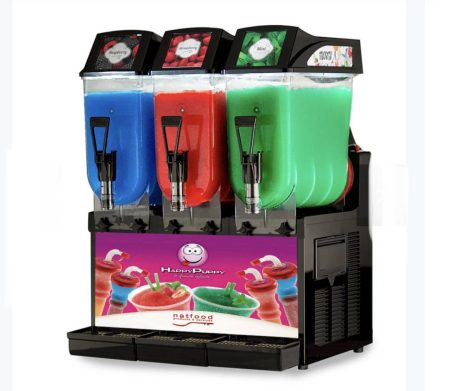 Máquina de raspadinha SPM – 3 tanques de LED de 12 litros