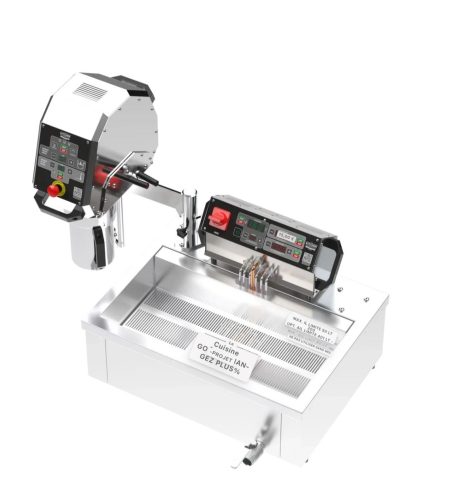 Máquina automática de churros 3 kg – fritadeira digital de bancada – 50 L – 6 kW – 220 V – Projeto de cozinha